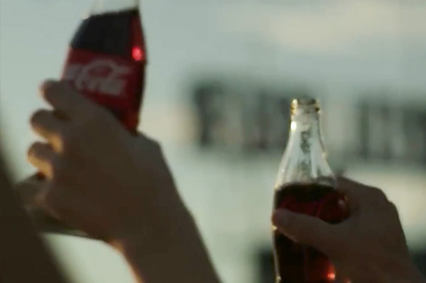 botellas de cocacola